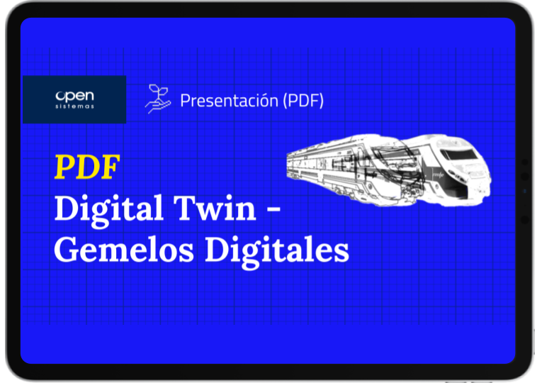 one pager digital twin mockup