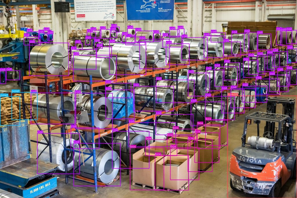 Solución plataforma de IA mediante Computer Vision para optimización de operaciones logísticas en el sector de la industria metalúrgica. 2 Computer Vision analisis operaciones logisticas metalurgia OpenSistemas